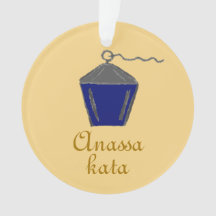 Bryn Mawr Lantern Mörk blått Anassa Kata Guld