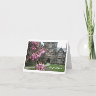 Bryn Mawr Pem Arch Springtime Anteckningskort