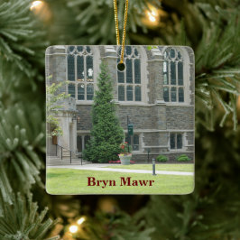Bryn Mawr Underbar Hall Photograph Julgransprydnad Keramik