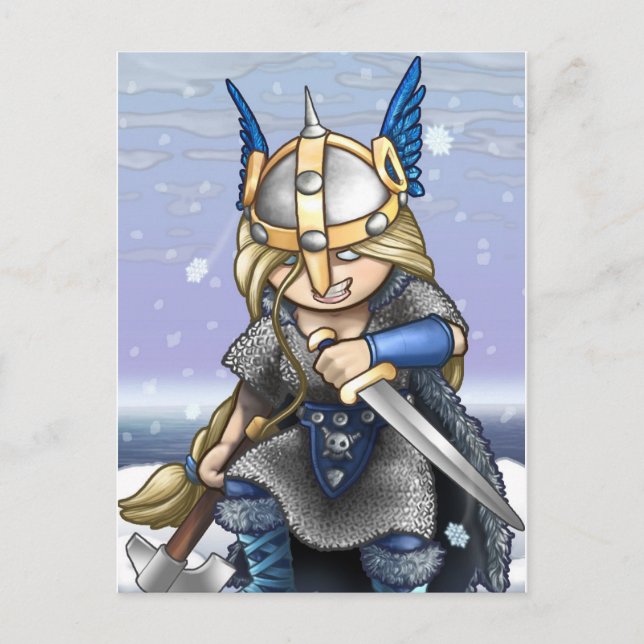 Brynhild Postcard Vykort (Framsida)