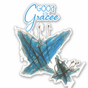 Brynnas Grace Butterfly Klistermärken
