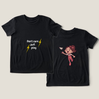 Bryr mig inte bara lek – Söt tjej t-shirt