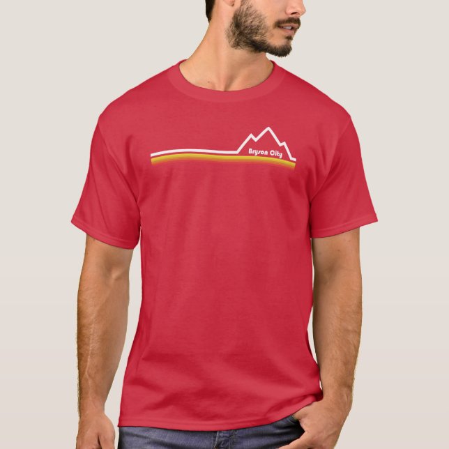 Bryson City, North Carolina T Shirt (Framsida)