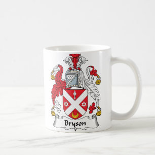 Bryson familjvapensköld kaffemugg