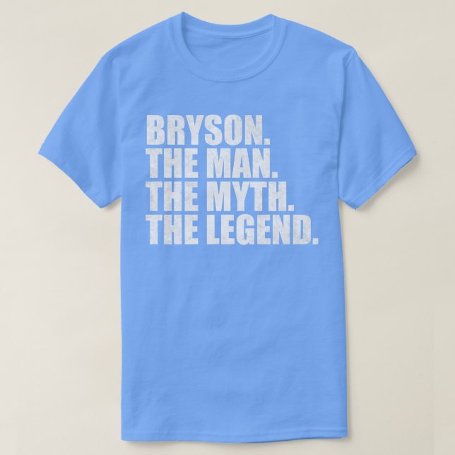 BrysonBryson Namn Bryson given namn T Shirt (Design framsida)