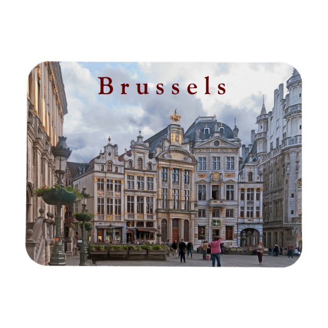 Bryssel #8 magnet (Horisontell)