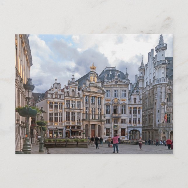 Bryssel #8 vykort (Framsida)