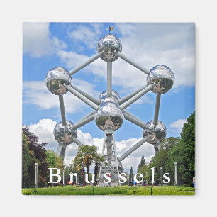 Bryssel. Atomium. Magnet