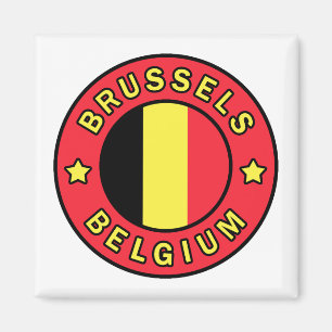 Bryssel Belgien Magnet