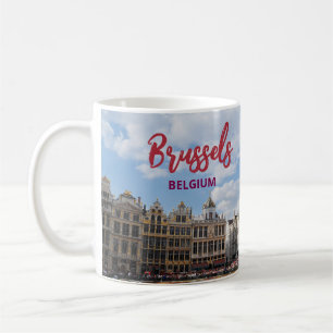 Bryssel Belgien Scenia Coffee Mugg Kopp Souvenir