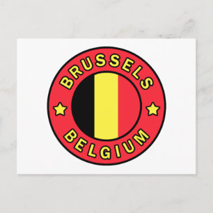 Bryssel Belgien Vykort