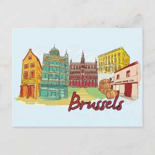 Bryssel, Belgiens Berömd Vykort