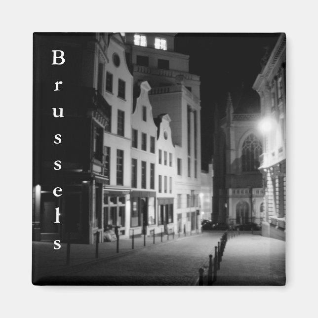 Bryssel efter natten magnet (Framsidan)