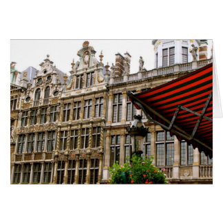 Bryssel Grand-Ställe Hälsningskort
