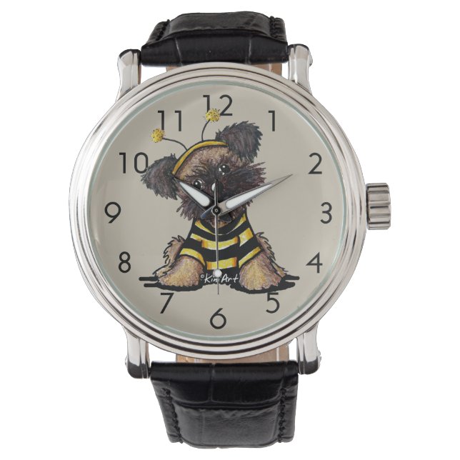 Bryssel Griffon Bee Watch Armbandsur (Framsida)