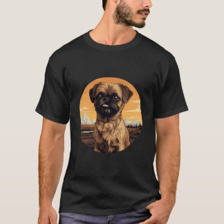 Bryssel Griffon Bruxellois Bryssel Griffon Hund B T Shirt