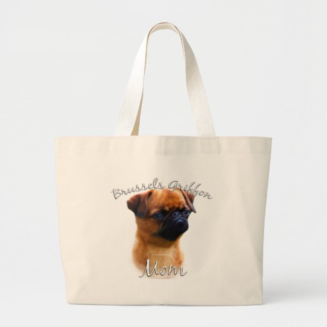 Bryssel Griffon Mamma 2 Jumbo Tygkasse (Framsidan)