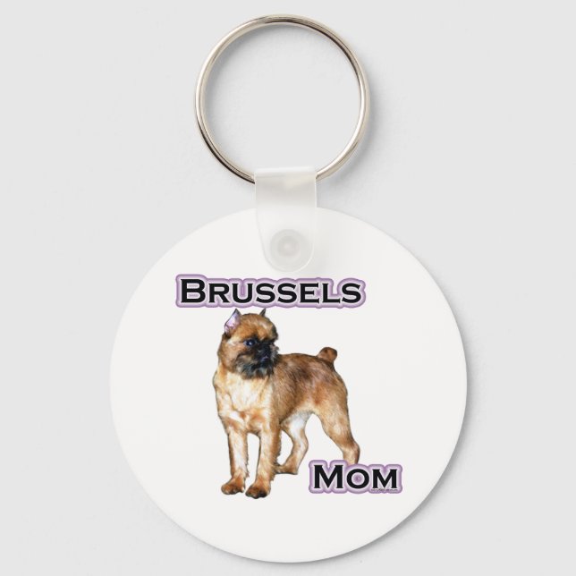 Bryssel Griffon Mamma, Mamma i Bryssel Griffon Nyckelring (Framsida)