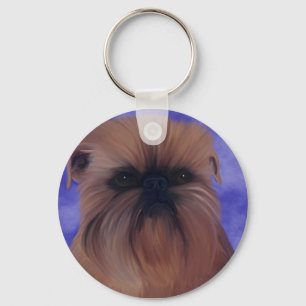 Bryssel Griffon Nyckelring