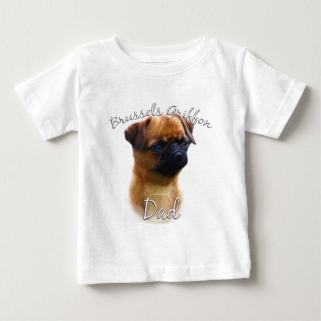 Bryssel Griffon Pappa 2 Tee (Framsida)