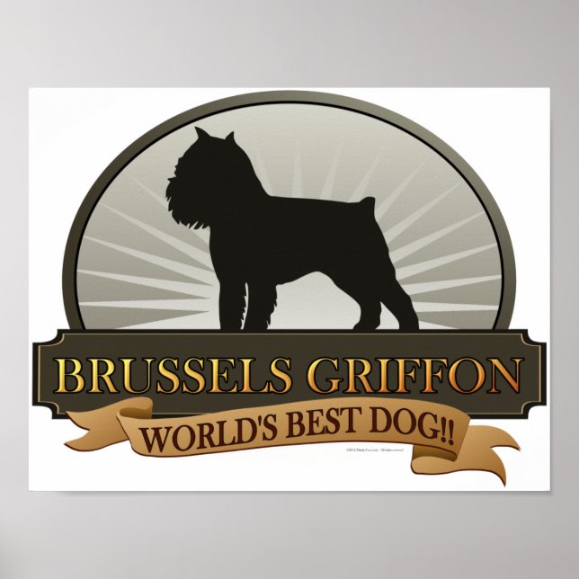 Bryssel Griffon Poster (Framsidan)