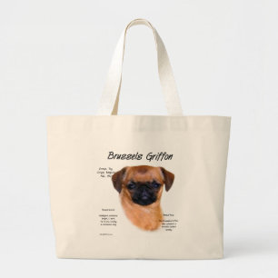 Bryssel Griffon (släta), historiedesign Jumbo Tygkasse