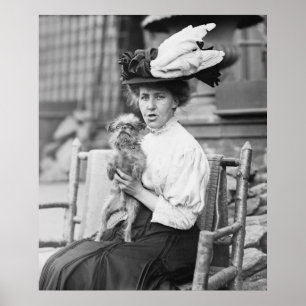 Bryssel Griffon, tidigt 1900-talet Poster