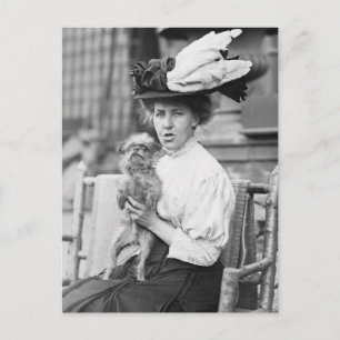 Bryssel Griffon, tidigt 1900-talet Vykort