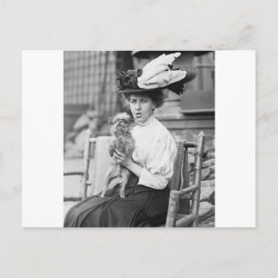 Bryssel Griffon, tidigt 1900-talet Vykort