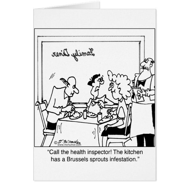 Bryssel groddInfestation Hälsningskort (Framsidan)
