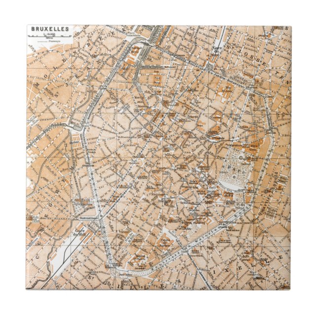 Bryssel Kakelplatta (Framsidan)