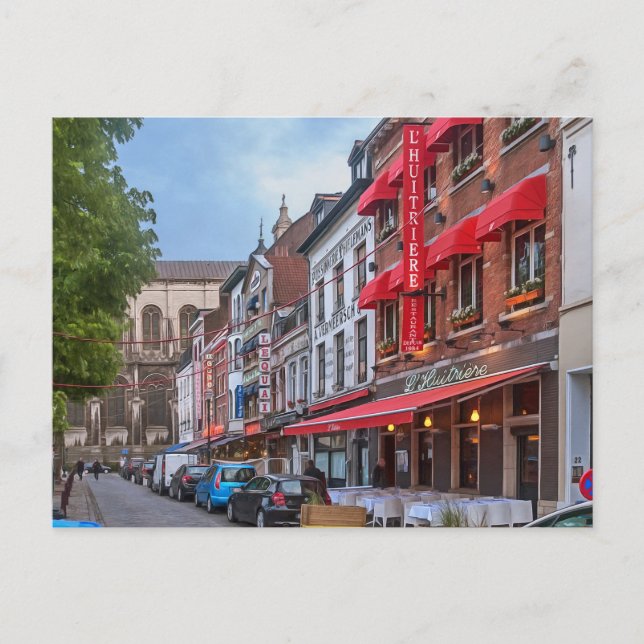 Bryssel nr 14 vykort (Framsida)