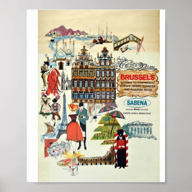 BRYSSEL POSTER (Framsidan)