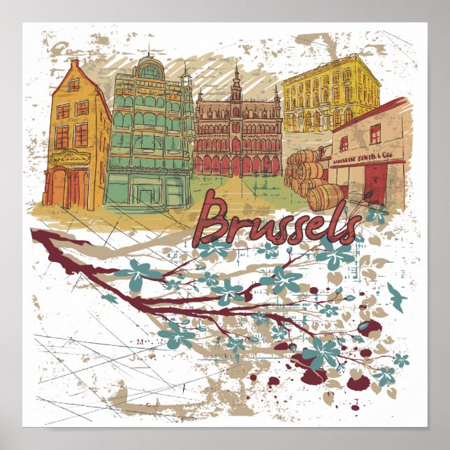 Bryssel Poster (Framsidan)