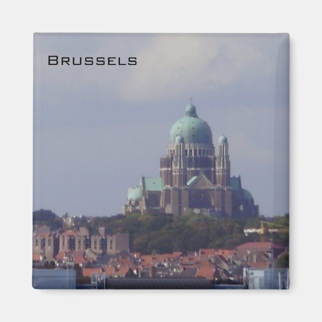 Bryssel - Sacre Coeur Magnet (Framsidan)