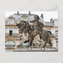 Bryssel Statue Vykort