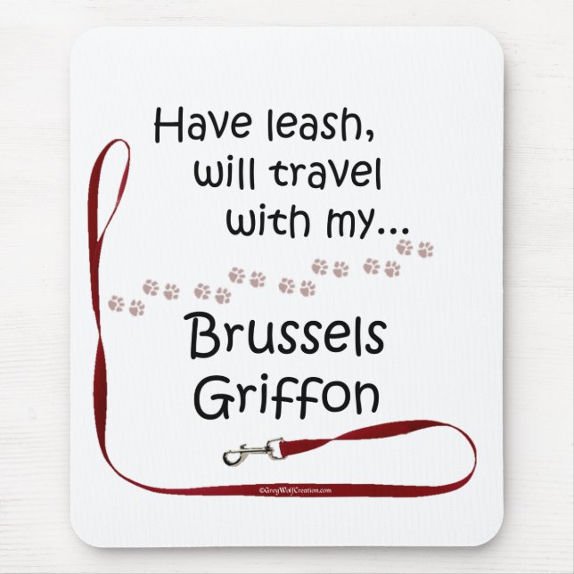 Bryssel Travel Leash Musmatta (Framsidan)