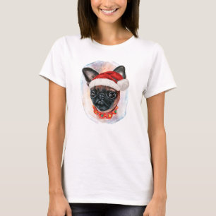 Brysselgriffon julklappar till hundälskare T- T Shirt