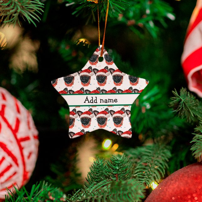 Bryssels Griffon-julen Hund aveln Julgransprydnad Keramik (Skapare uppladdad)