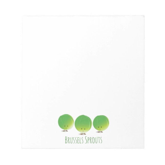 Bryssels groddar | ANTECKNINGSBLOCK (Framsida)