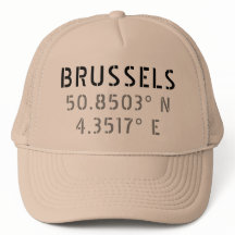 Bryssels Latitude-longitud