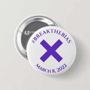 Bryt Bias Hashtag 8 Kvinnodagen 2022 Knapp