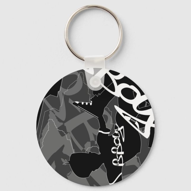 Bryt dansaren i City Keychain Nyckelring (Framsida)