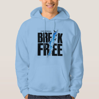 Bryt dig fri T-shirt Hoodie