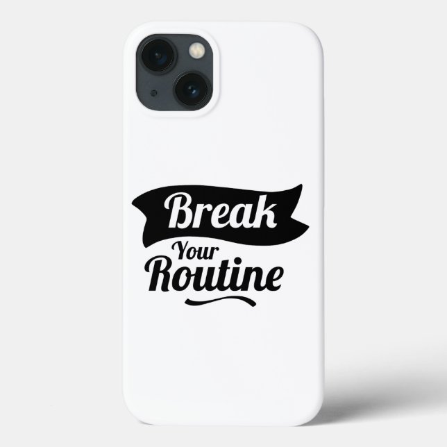 Bryt din rutt med Unik iphone case-design (Baksida)