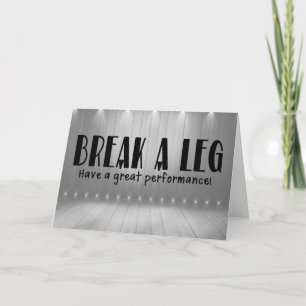 Bryt ett Leg Card Kort