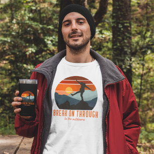 Bryt fram till utomhusen t shirt