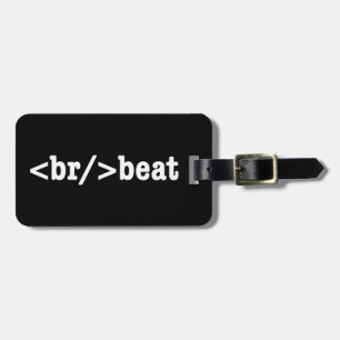 bryt HTML-kod Bagagebricka