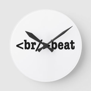 bryt HTML-kod Rund Klocka