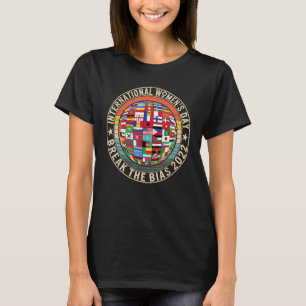 Bryt kvinnodagen i Internationell 2022 för T Shirt